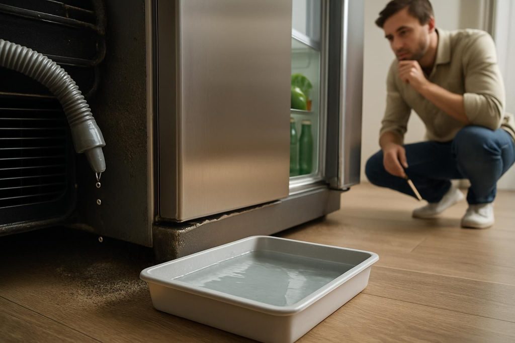 Découvrez les causes courantes d'un bac de récupération d'eau de réfrigérateur plein et les solutions efficaces pour éviter les fuites et garantir le bon fonctionnement de votre appareil.