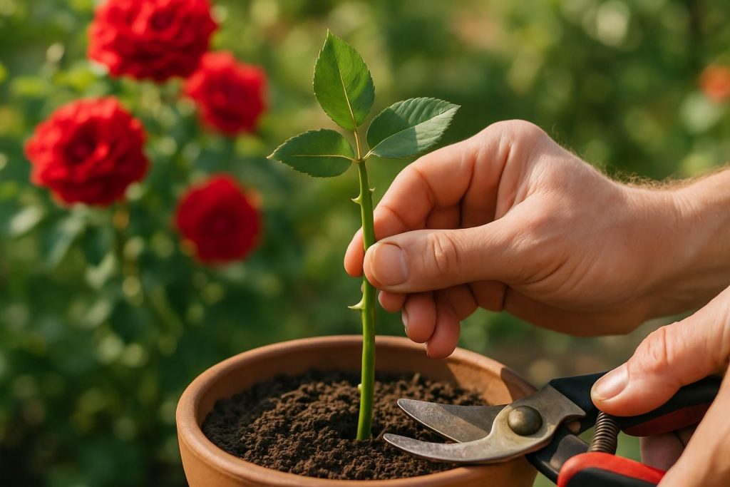 Découvrez une méthode simple et efficace pour bouturer un rosier chez vous et obtenir de magnifiques plantes prêtes à fleurir.