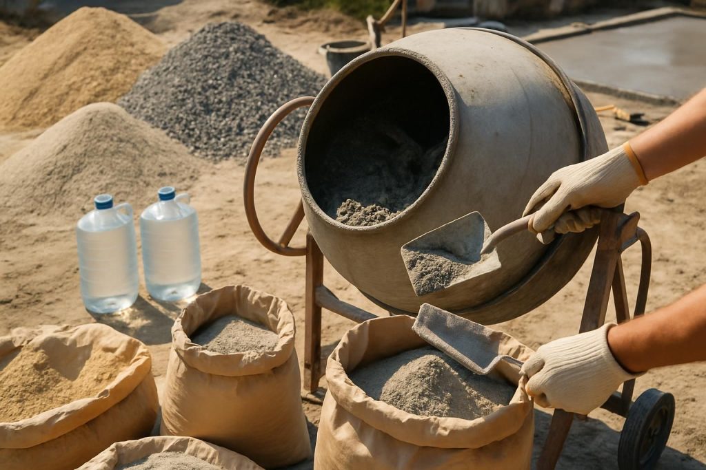 Découvrez quel dosage utiliser pour préparer une chape maigre en bétonnière afin d'obtenir un mélange optimal et durable pour vos travaux de construction.