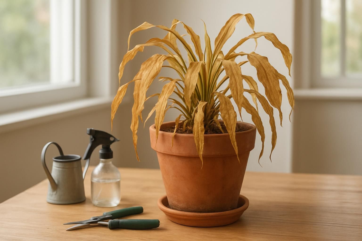 Découvrez que faire avec un rince-bouteille aux feuilles sèches : conseils pratiques pour entretenir ou recycler cette plante originale.
