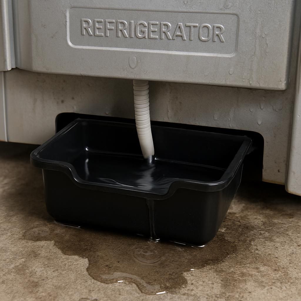 Découvrez les causes courantes d'un bac de récupération d'eau du frigo plein et apprenez des solutions simples pour éviter les fuites et assurer le bon fonctionnement de votre réfrigérateur.