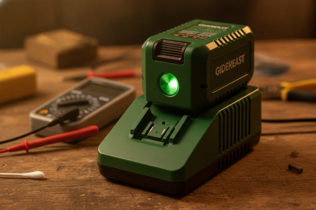 Chargeur Parkside clignote rouge et vert : Que faire ?
